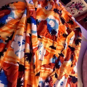 AIRBLASTER NINJA HOODED SUIT ALOHA PRINT LARGE